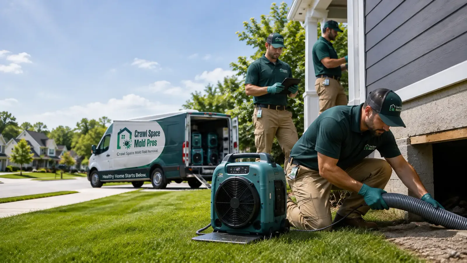 Crawl Space Mold Removal in Alloway, NJ
